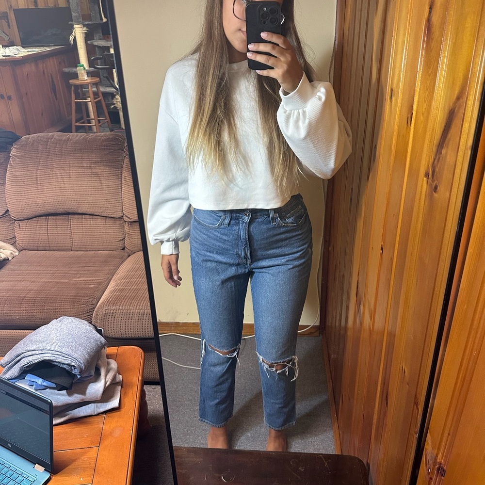 H&M High Waist Mom Jeans